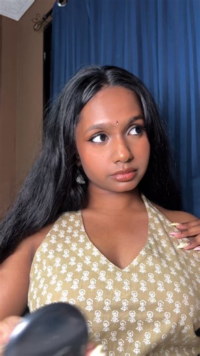 bhanuja on Instagram: "Top from @ivara.boutique 🤭 Every indian baddie needs a Kaveri Halter Top 💛 #desi #indowestern #transition #browngirl #trending"