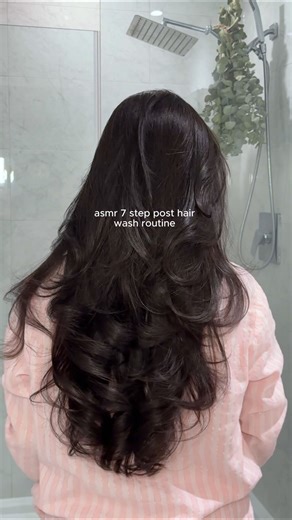 Krishna Patel ✨ Beauty + Self Care on Instagram: "Fresh blowout feeling 🥰 Even though it’s hard to get out of bed in winter ❄️ I try to do my self care routines and it feels so good in the end 🫶🏽 it’s the little things! All products I used are linked on my LTK store in bio ✨ @amazonca microfibre towel @fhiheat unbrush hair brush @kerastase_official symbiose scalp serum @redken acidic bonding concentrate serum @kerastase_official elixir hair oil @ghd_northamerica blow dryer @amika thermal brus