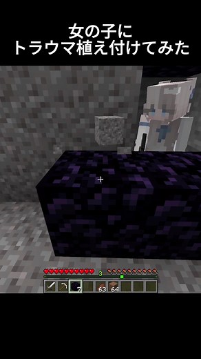 女子にトラウマを植え付けたマイクラの冒険