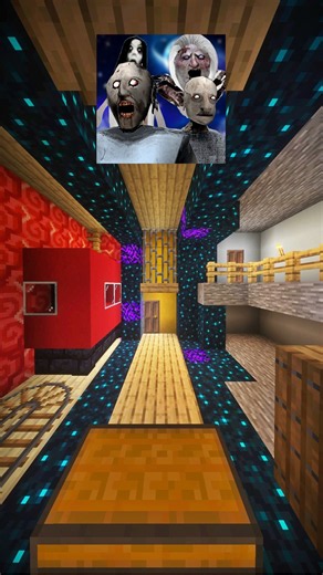 GRANNY DIMENSION HOUSE IN MINECRAFT GAME #granny #dimension #minecraft