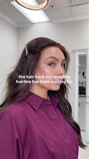 The hair hack my receding hairline has been waiting for...