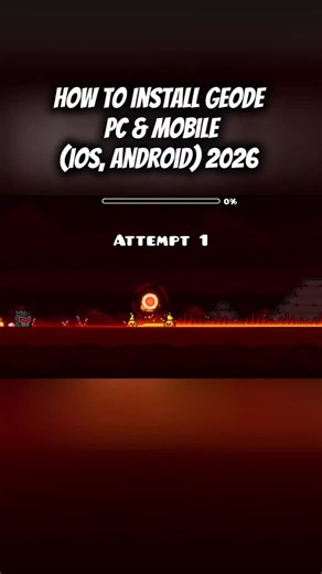 Ram on Instagram: "How to Install GEODE After 2.2081 Update in Geometry Dash ✅ PC & Mobile (iOS, Android) 2026 .Yo in this tutorial im gonna show yall how to get Geode after the latest 2.2081 update in Geometry Dash on both mobile (iphone and android) and PC too. This is how to fix Geode and how to get mods again in 2026! If you had problems with geode crashing geometry dash this fix is perfect for you. Enjoy this geode download gd tutorial! #fypシ #geometrydashlevel #geometrydash #geometry #geom