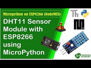 DHT11, DHT22 | Micropython for Beginners: ESP8266 Basics