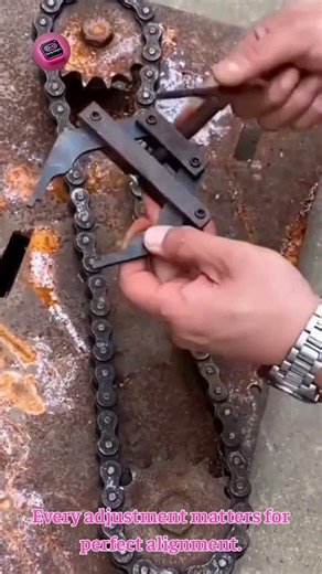MANUAL TRACK CHAIN ALIGNMENT Requires True Precision #HeavyEquipment #MechanicSkills #Engineering