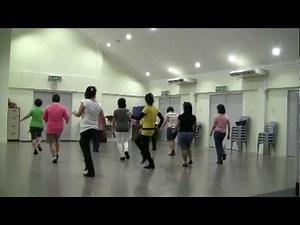 Chica Boom Boom line dance by Vikki Morris.mpg