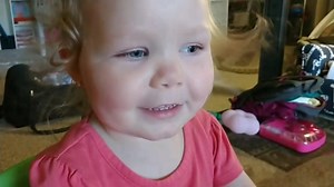 Many of you know Ana started reading at age TWO but not many of you have seen the videos of her doing it. I think I've only posted a few here and there ove the years. Aaron and I were just looking through some old videos on my personal profile and found this one, which is a prime example of how well she was reading at just 2 1/2 years old and if you watch the whole thing, you will see how this was definitely NOT a case of repitition/memorization (she only ever read this book through once, anyway