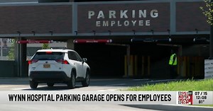Parking Garage Opens to Staff of Wynn Hospital; Available to Public Later This Week