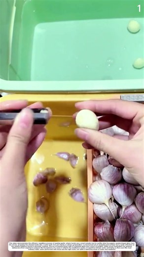 Kitchen Prep Secret: How Tip Knife Flick Strips Garlic Skin Clean