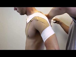 Shoulder Dislocation Strapping - Firstaid4sport Taping Guide