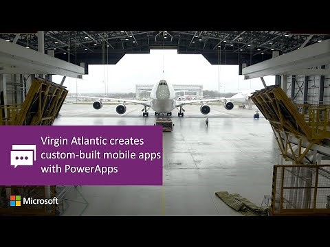 Virgin Atlantic creates custom-built mobile apps with PowerApps