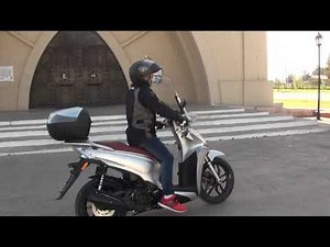 TEST DRIVE KYMCO PEOPLE 150 S