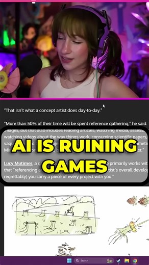 AI Ruined an Entire Generation of Gamers 💀 #ms5000watts #monsterhunter #gamingclips