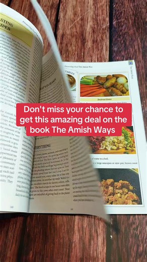 Discover a simpler, more self-sufficient life with The Amish Ways 🌾 This inspiring guide dives into traditional Amish practices for homesteading, food preservation, natural living, and community-centered values that still work today. Perfect for fans of slow living, off-grid lifestyles, and sustainable wellness, this book shows how old-fashioned wisdom can help you save money, reduce stress, and live more intentionally. If you love homesteading, ancestral skills, and timeless traditions, this i