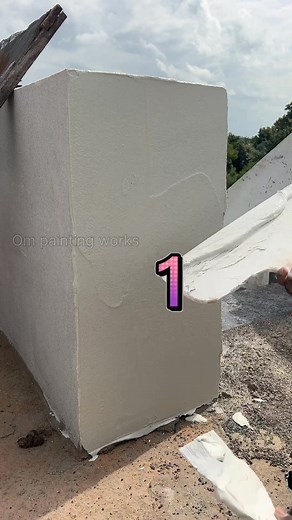 485K views · 5.3K reactions | 10 rubber ruler wall texture desings | Om painting works | Facebook