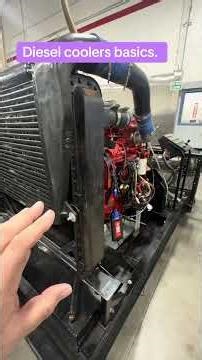 Diesel Cooler Basics! For our new Techs. #diesel #dieselengine #mechanic