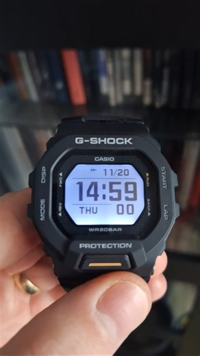 Casio G-Shock GBD-200 LED light MIP