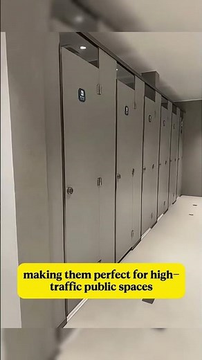 ✨ Modern Smart Toilet Partition Installation | Full Project Tour #toiletpartition #hpl #restroom