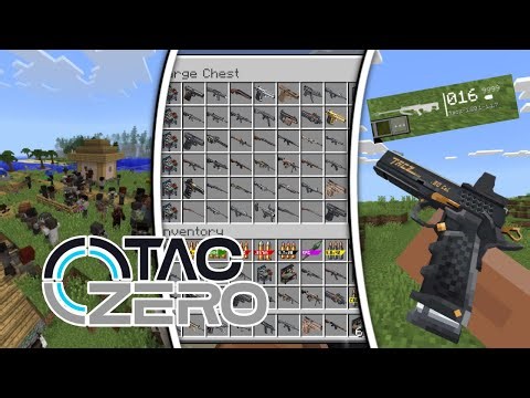 The TaCZ Addon/Mod: The Newest and Best 3D Gun Crafting Tool for Minecraft PE 1.26, Craftable in ...