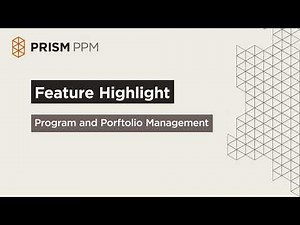 Program & Portfolio Management Made Simple with Prism PPM - Project Portfolio Management