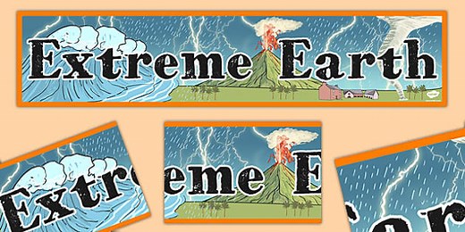 Extreme Earth Display Banner