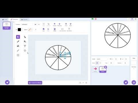 16. HOW TO MAKE SPINNING WHEEL IN SCRATCH | Game Development | Scratch Tutorial | Block Programming