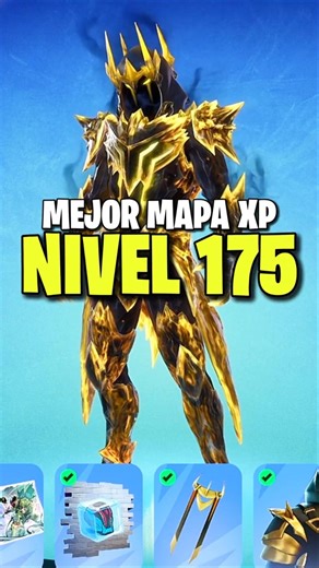 MAPA de XP 😎🔝 MAS ROTO PARA SUBIR NIVEL RÁPIDO EN FORTNITE