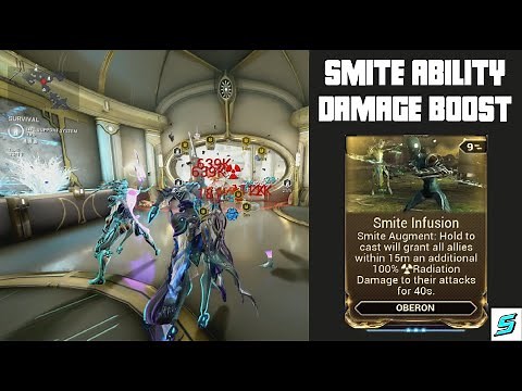 Warframe - Oberon's Smite Ability Damage Boost! (Steel Path, Eidolon Hunting!)