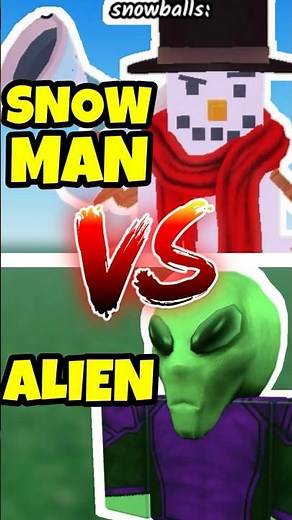*NEW UPDATE* SNOWMAN CLASS VS ALIEN CLASS, 99 Nights in the Forest Christmas Update #roblox