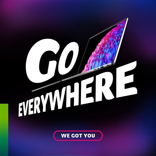 Вирушайте у дорогу з Swift Go 14 та 16 - легкими та тонкими без жодних компромісів щодо продуктивності. Витончений алюмінієвий корпус вміщує новий досвід роботи з ШІ та не обтяжує поклажу. Дізнайтеся більше: https://www.acer.com/ua-uk/laptops/swift/swift-go | Acer Україна