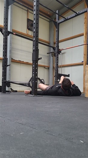 Banded adductor stretch. Squat warmup.