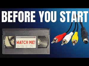 Video tape to digital: all methods explained