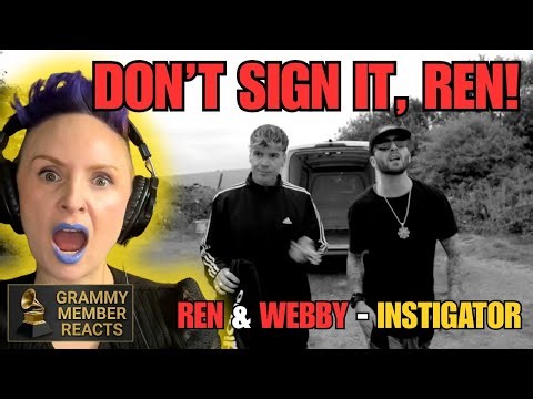 Ren X Webby INSTIGATOR Analysis | Why This Song Is A Direct Attack On The Labels!