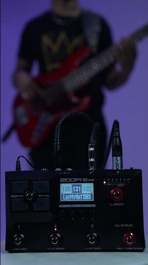 Shape Your Bass Tone with the Zoom B2 Four!