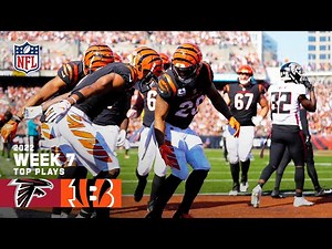 Cincinnati Bengals Top Plays vs. Atlanta Falcons | 2022 Regular Season Week 7
