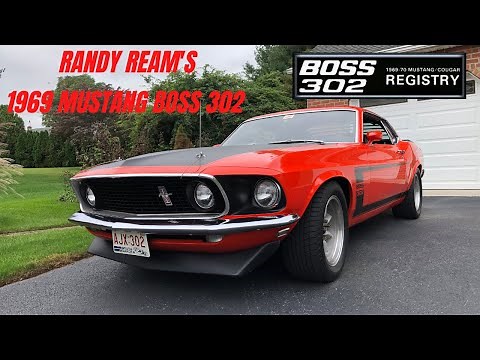 Randy Ream's 1969 Boss 302 & The Boss 302 Registry