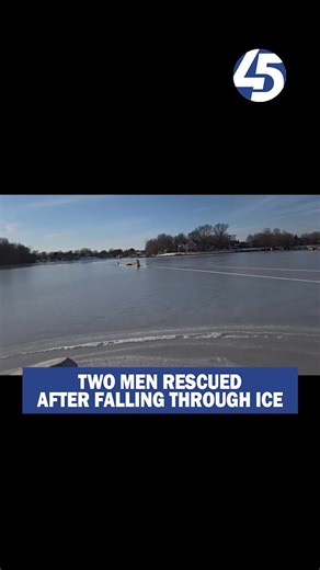 Two men were rescued Friday afternoon after falling through the ice at Mariner Point Park, according to officials. 🎥 Courtesy: Joppa Magnolia Volunteer Fire Company LATEST DETAILS: https://bit.ly/4qAlXVy | WBFF FOX 45