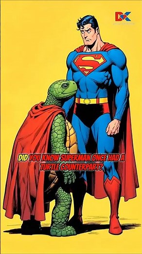 Super-Turtle: Superman’s Funniest Copycat?! #dailykrypton #superman #dccomics #comics#supermanlore