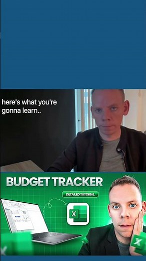 Automatic Budget Tracker with Filtering in Excel #excel #automation #tutorial