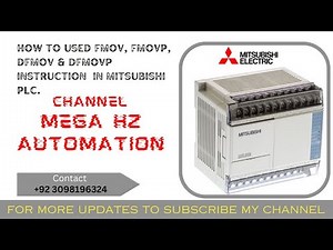 #FMOV, #FMOVP, #DFMOV & #DFMOVP Instruction in Mitsubishi PLC | GX Works2 | Ladder Logic Language