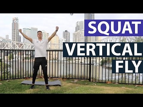 Squat with Fly (Vertical) for Beginners