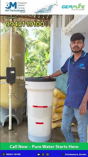Industrial Water Softener Service Explained: Save Your Boiler & Production Cost! #jmtechnologies