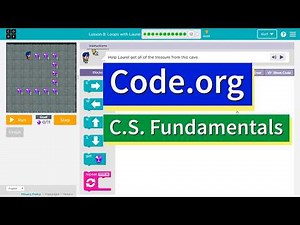 Loops with Laurel Lesson 8.12 Course B Code.org Tutorial with Answers