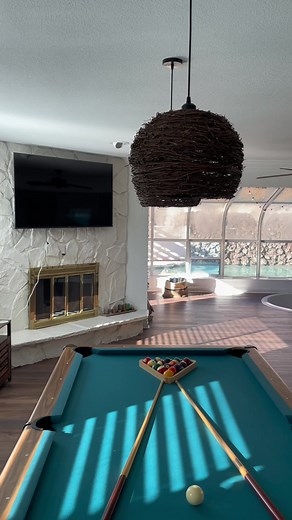 POV: you designed your dream home and added a billiards room for fun 📍Las Vegas, Nevada #lasvegastiktok #lasvegasairbnb #lasvegasthingstodo #lasvegashomes #airbnbideas #airbnbpartner @airbnb