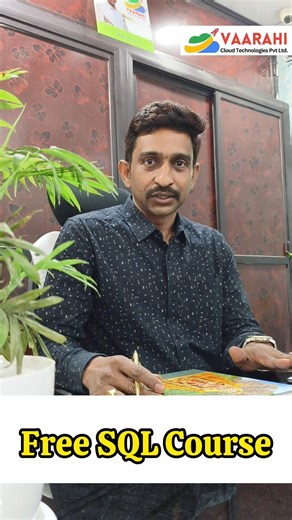 Free SQL Classes at Vaarahi Cloud Technologies Institute #free #sql #trending #viral #explore #new