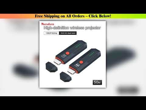 50M 1080P Wireless HDMI Video Audio Transmitter Receiver Extender 58G HDMI Wireless TV Stick Displa