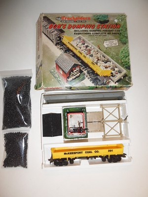 Life Like HO Scale Bobs Dump Station w Car & Coal Load, Item No. 08704, TESTED | eBay
