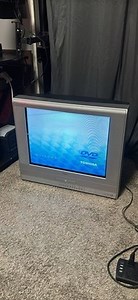 24” CRT Toshiba MD24FP1 TV/DVD Combo Video Gaming Retro Flat Screen Tested 2004 | eBay