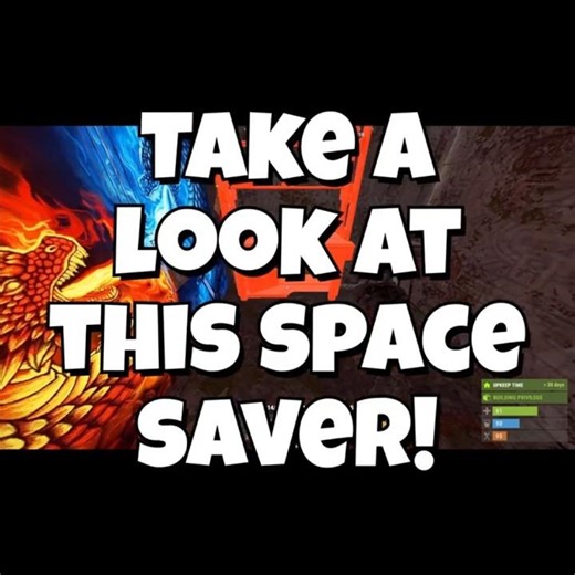 Base Space saver! Must see! Works for both Tier 1 and 2 #rust #rustgame #gaming #rustshorts #base