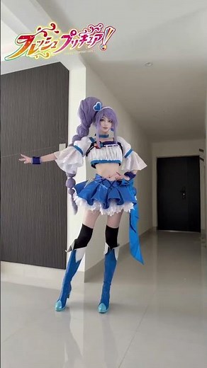 cosplayer Cure Berry (Miki Aono) Fresh Pretty Cure! (Fresh PreCure!). #animegameycosplay #douyin