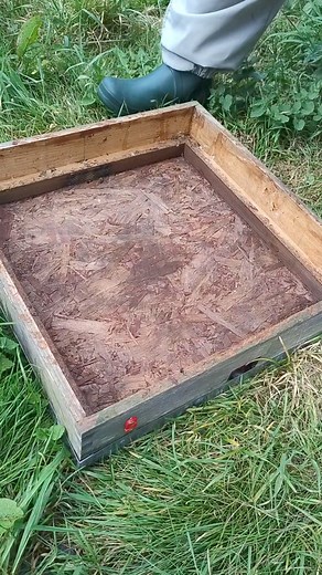When removing supers and other boxes they are best placed on top of the upturned lid rotated 45 degrees. This keeps honey supers off the ground and minimises contact points where bees could be crushed. | BBKA - The British Beekeepers Association